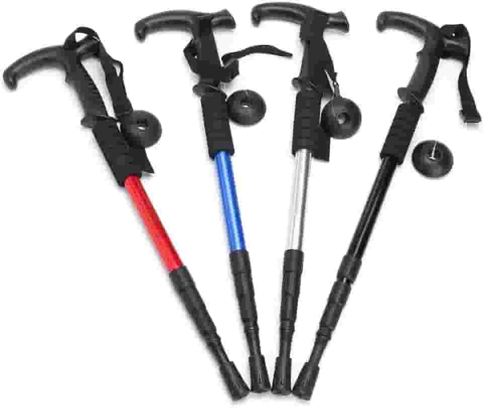 Bastão Caminhada Bengala Trilha Retrátil Aluminio