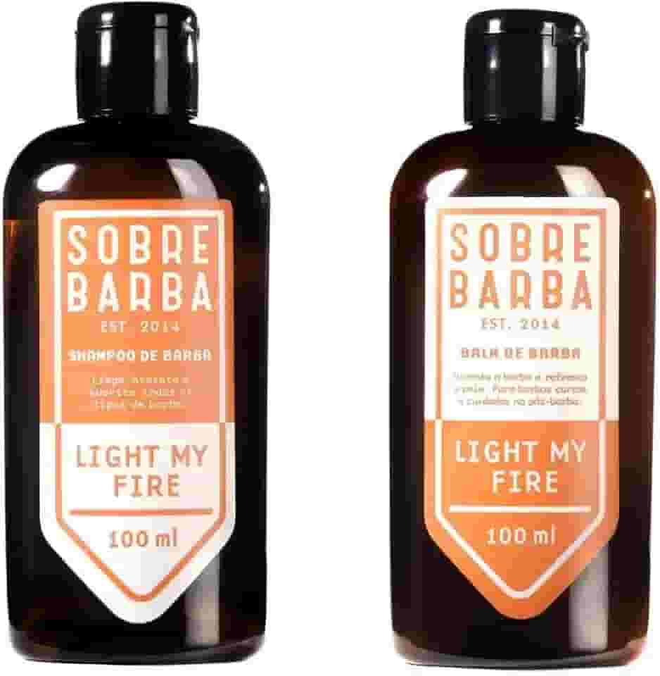 Kit Shampoo + Balm SOBREBARBA Light My Fire