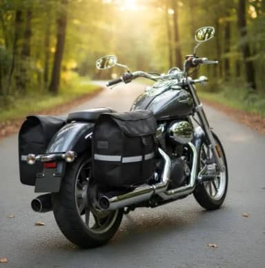 Baslu Alforge para Moto 60L – Super Espaçoso, Impermeável e Resistente, Ideal para Viagem, Trilha e Uso Diário