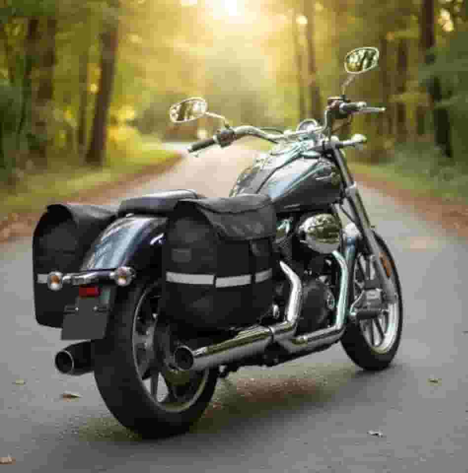 Baslu Alforge para Moto 60L – Super Espaçoso, Impermeável e Resistente, Ideal para Viagem, Trilha e Uso Diário