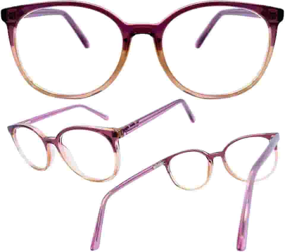 Armação de Óculos Infantil Para Grau Joachim Kids Unissex, Redonda, Flexível, para Crianças Acima de 3 Anos