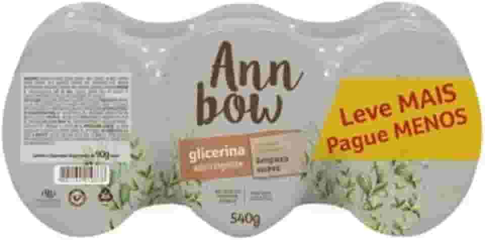 Ann Bow Sabonete Glicerina De 90G Pack Com 6 Unidades