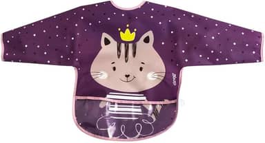 Babador Manga Longa com Bolso Coletor – Conforto e Facilidade na Hora das Refeições