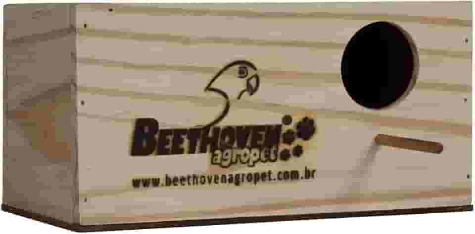 Ninho para Pássaro Passarinho Calopsita em Madeira