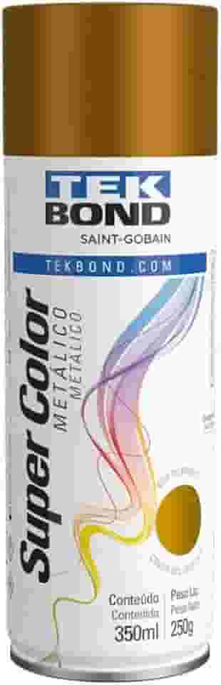 Tinta Spray Cobre Metálico Aerossol Tekbond 350ml/250g