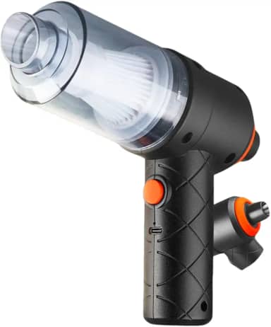 Aspirador de Pó Sem Fio Portátil Coletor de Pó Soprador doméstico Automotivo 2 em 1 Leve Eficiente Premium Compacto