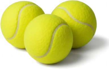 Kit 3 Bolinhas de Tênis Bola Para Treino Lazer Frescobol Beach Tennis Brinquedo Cachorro Squash Grama Praia Quadra Semi Profissional