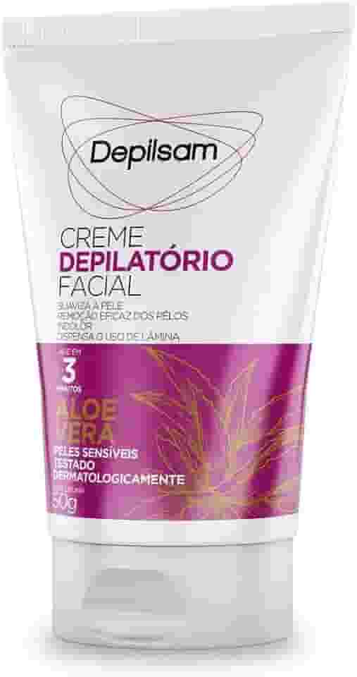CREME DEPILATORIO FACIAL 50G ALOE VERA - CX12, Depilsam