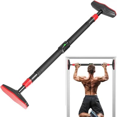 Barra Fixa de Porta Ajustável Profissional – Para Exercícios, Crossfit, Calistenia, Treino Funcional e Musculação em Casa