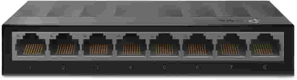 TP-Link Switch Gigabit De Mesa Com 8 Portas 10/100/1000 Ls1008G Smb, Preto