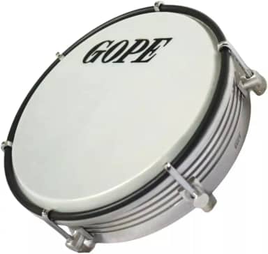 Gope Tamborim 6' Alumínio Frisado 6 Afin. (595AL)