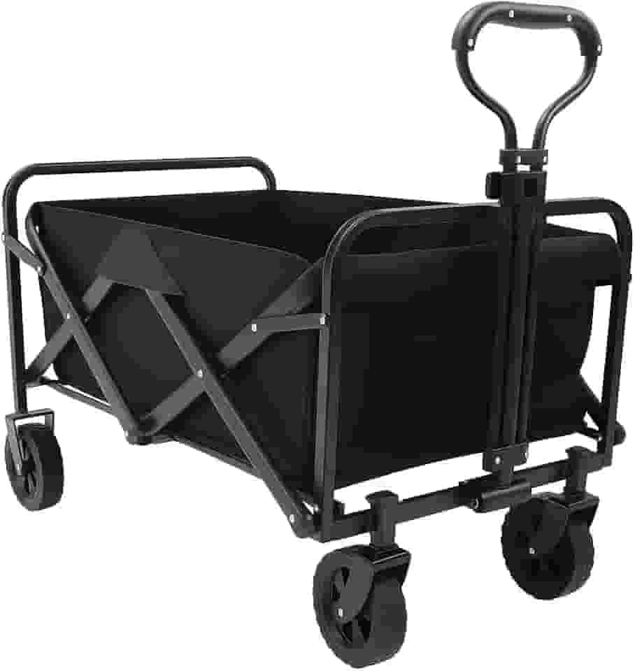 Carrinho de Transporte Dobrável Reforçado para ser usando em Camping, Mudanças, Compras, Praia, Resistente