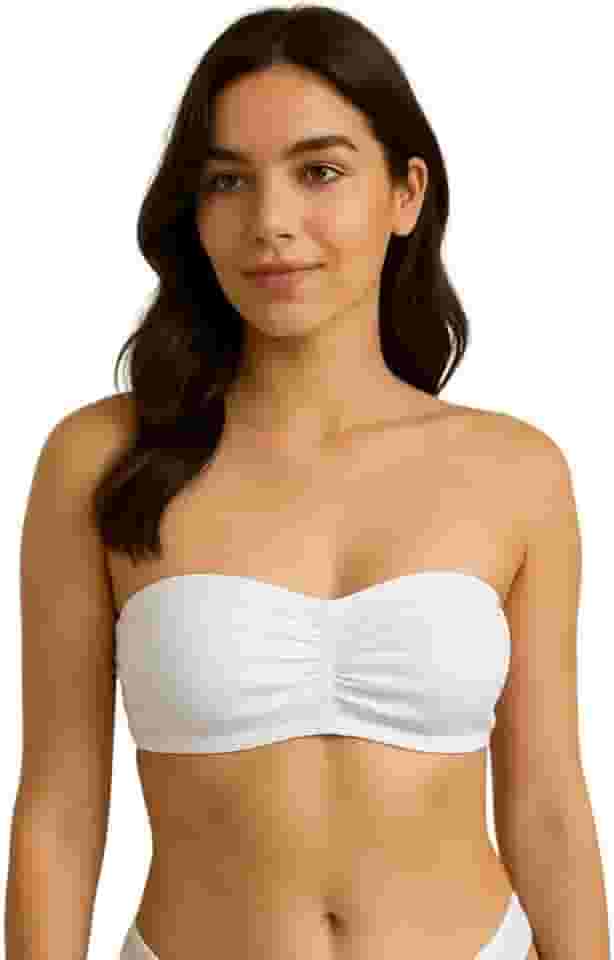 Kit 2 Sutiã Bustie Top sem Alça Tomara Que Caia com Bojo Confortável Lingerie