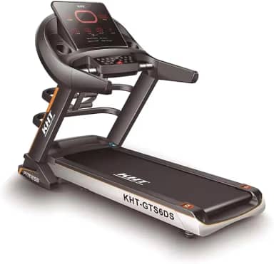 Esteira Ergométrica Profissional KHT GTS-6 Dobrável – 110V/220V Motor 2.5HP – Velocidade até 18km/h – Inclinação Automática – Bluetooth e USB