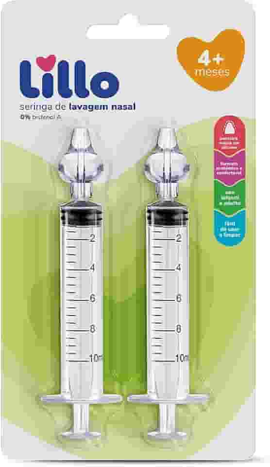 Lillo Kit De Seringa Lavagem Nasal