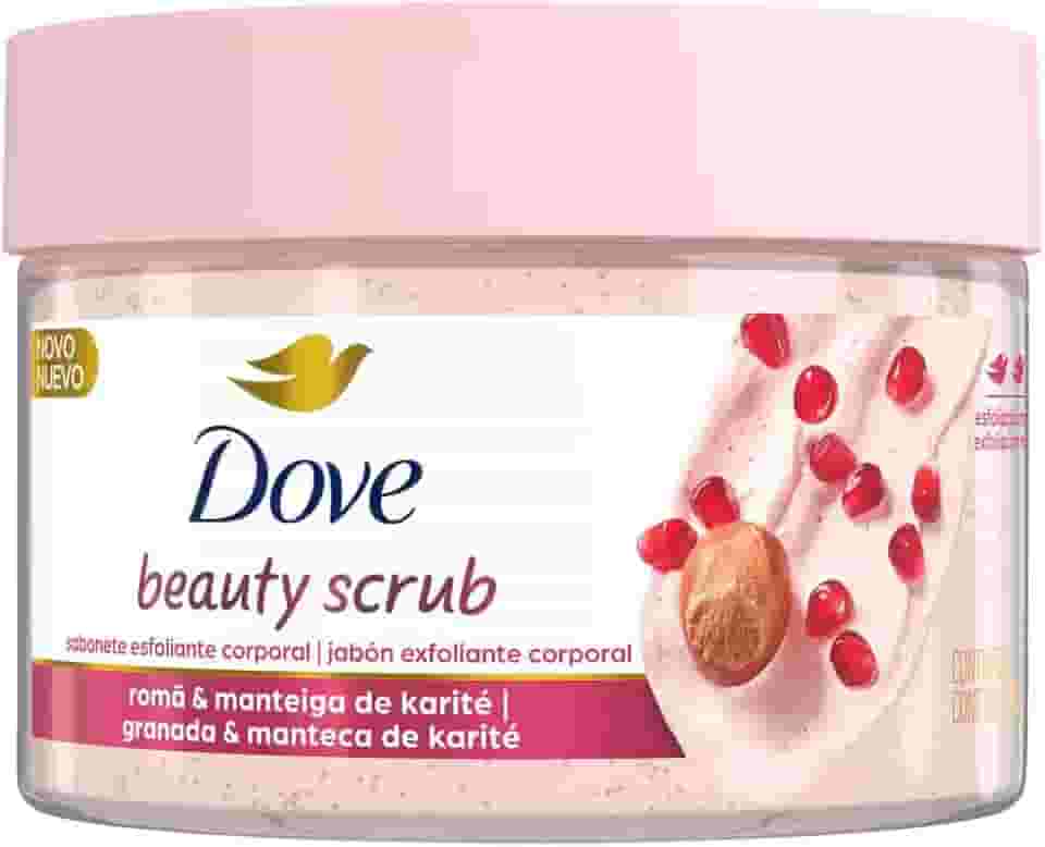 Dove Beauty Scrub Esfoliante Corporal de Romã e Manteiga de Karité 280g