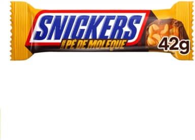 Chocolate Snickers Pé De Moleque 42g