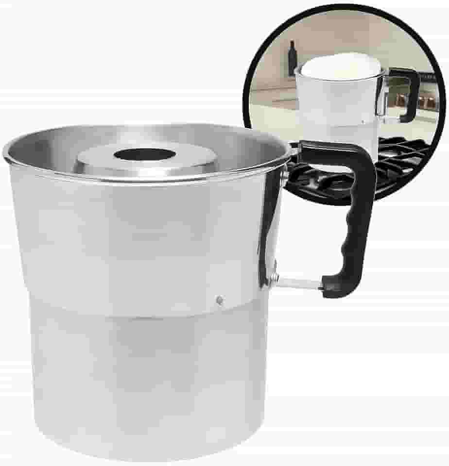 Fervedor Leiteira Ferve Leite Inderramável Aluminio 3 Litros