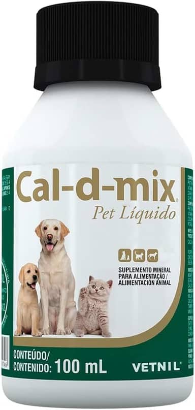 VETNIL Cal-D-Mix Pet Líquido 100Ml Vetnil