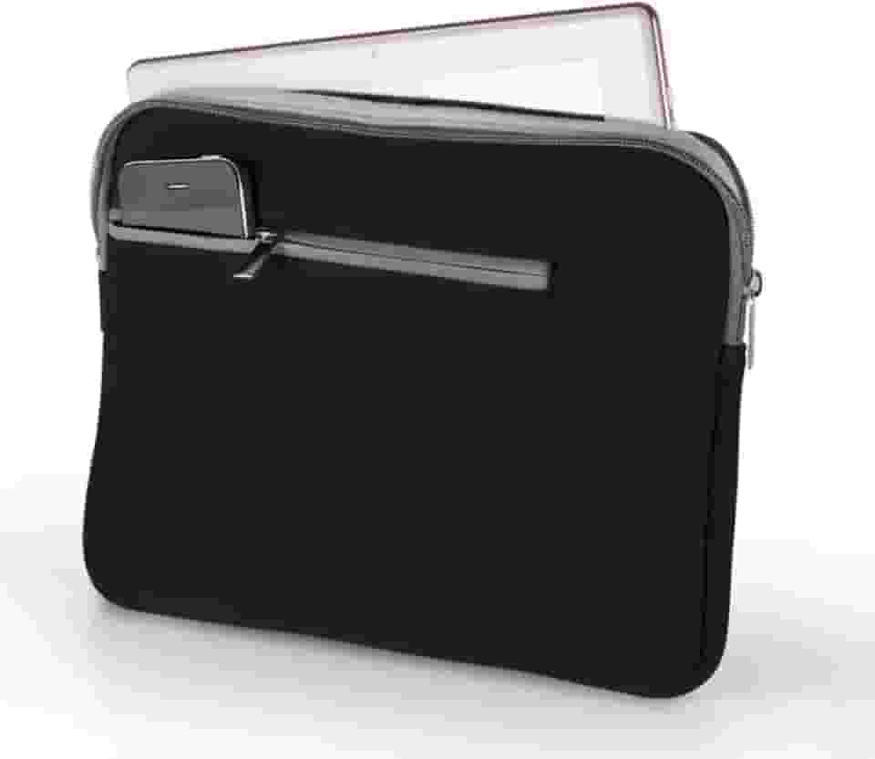 Case Pocket Preto E Cinza Para Notebook Até 14 - Atrio, BO207