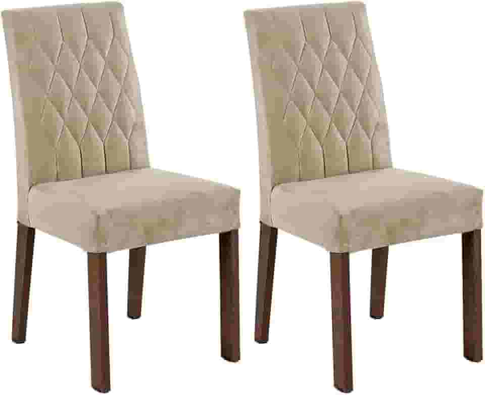 Kit 2 Cadeiras de Jantar Rustic/imperial 4256 Madesa