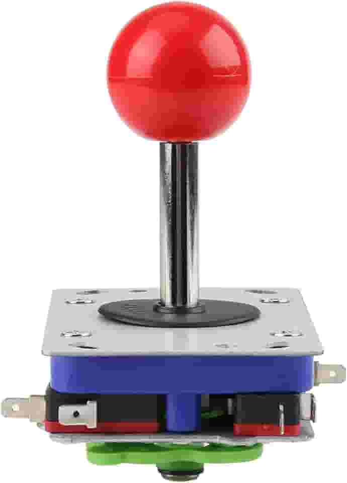 Joystick de arcade OKJHFD, joystick de cabo longo estilo de competição ajustável, joystick de estilo de competição clássico 2/4/8 vias para jogos de arcade
