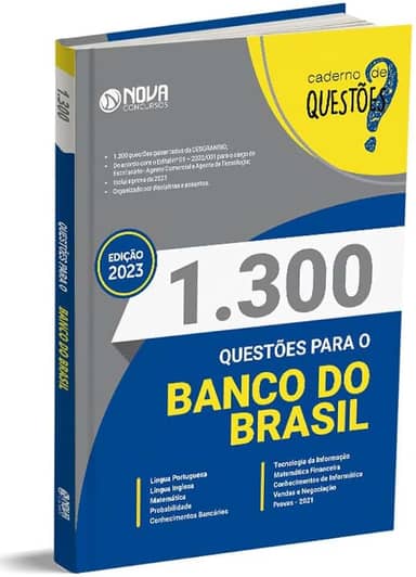 Caderno de Testes do Banco do Brasil - Questões Comentadas