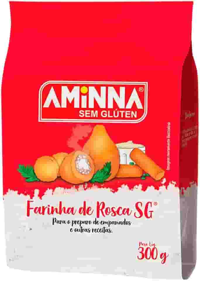 Aminna Farinha De Rosca Sem Glúten Sem Lactose 300G