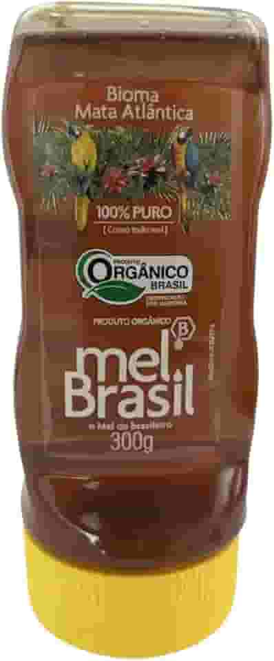 Mel Brasil Silvestre Orgânico 300g Squeeze — 100% Puro, SIF 81