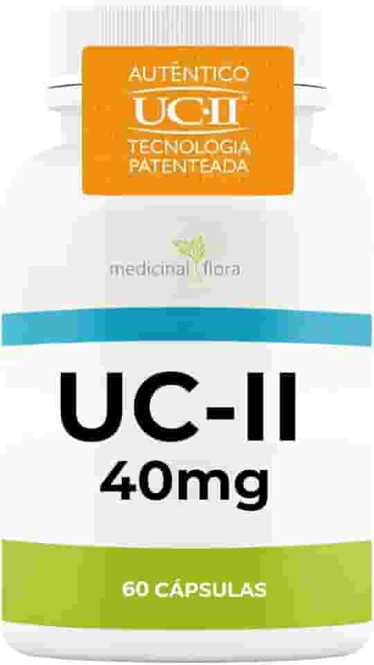 UC II 40mg Colágeno tipo 2 Com Selo de Autenticidade - 60 Cápsulas