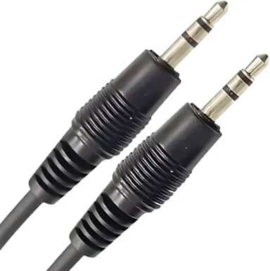 Cabo Audio P2 MD9 Macho/Macho de 0,80 mts