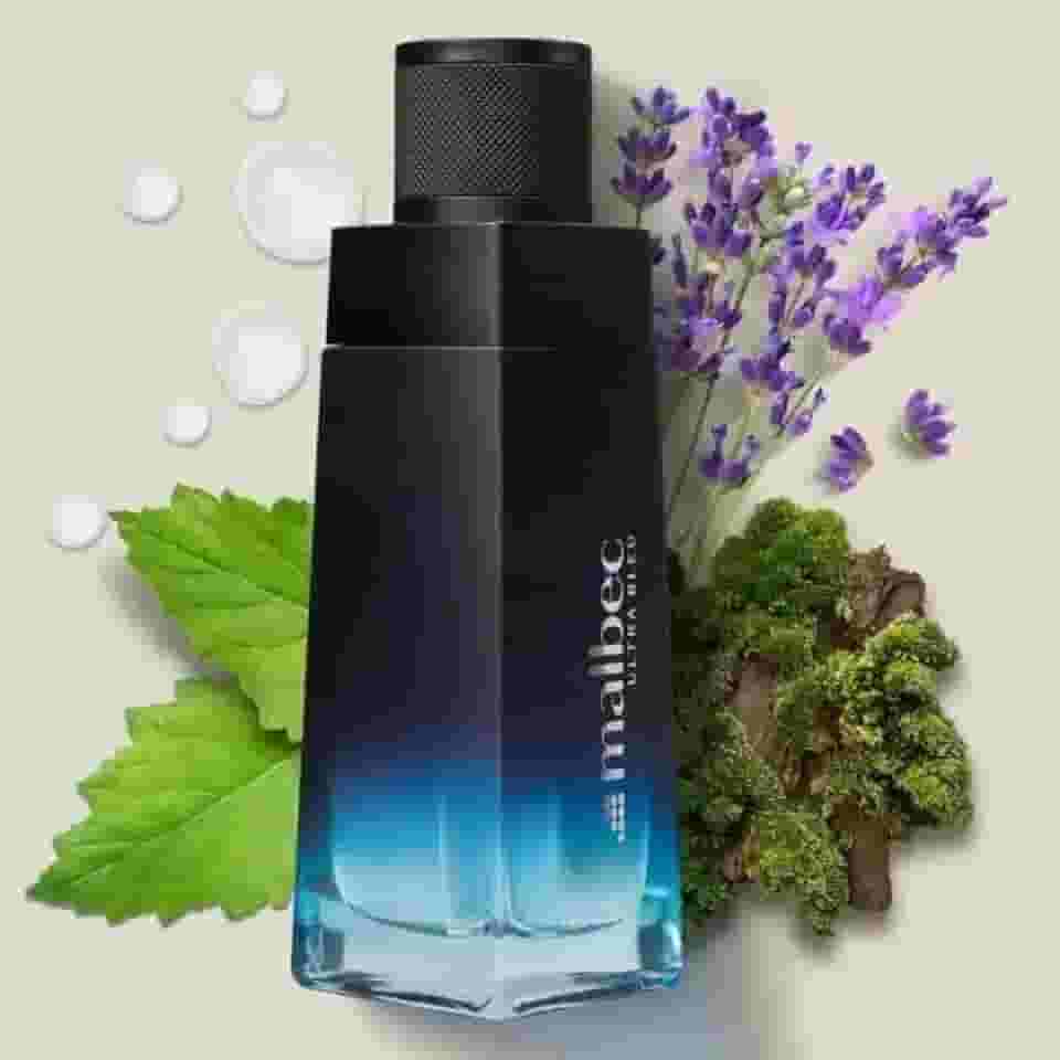 Malbec Ultra Bleu, Perfume Masculino, 100ml, Fragrância Oceânica Intensa