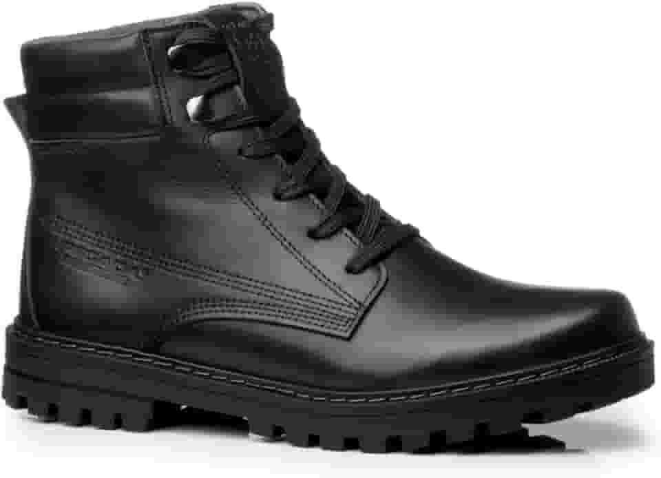 Bota Masculina Jungle Couro Anilina Preto Pegada 181553-02