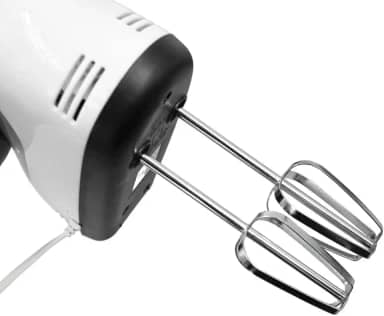 Mini Batedeira Portátil 260W - 7 Velocidades, Batedores Inox para Clara/Massa, Compacta e Segura (110V) - Ideal para Bolos, Suspiros e Mixer em Tigelas