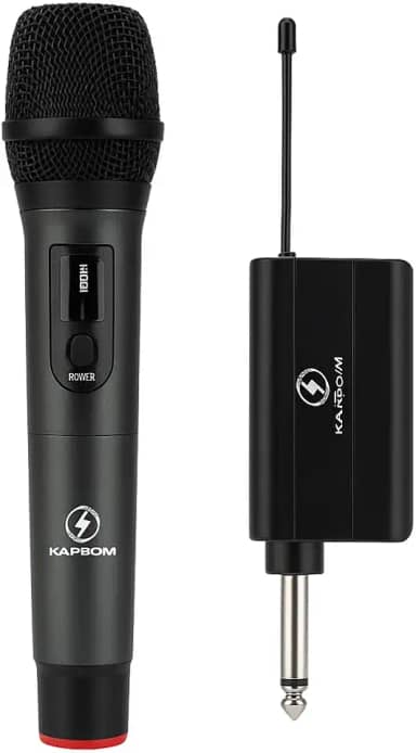 Microfone Sem Fio Profissional Wireless – Ideal para Igrejas, Eventos, Palestras, Apresentações e Música ao Vivo