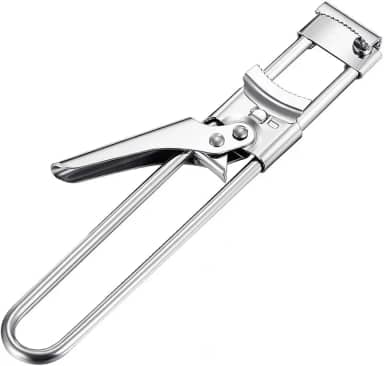 Abridor Ajustável Em Aço Inox Para Potes, Frascos 19cm