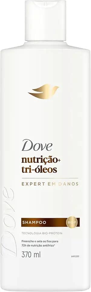 Dove Shampoo Nutrição + Tri-Óleos 370ml