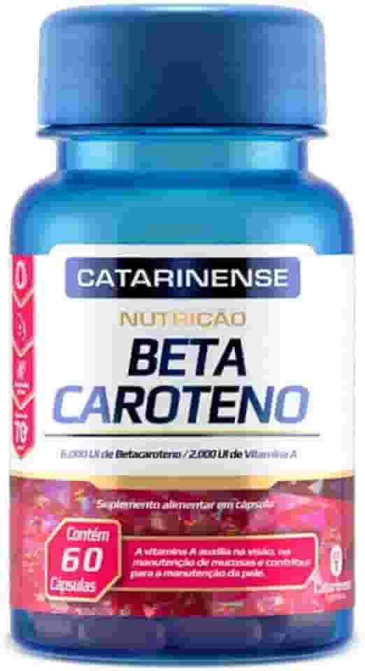 Beta Caroteno com Vitamina A 60 Cápsulas Catarinense Pharma