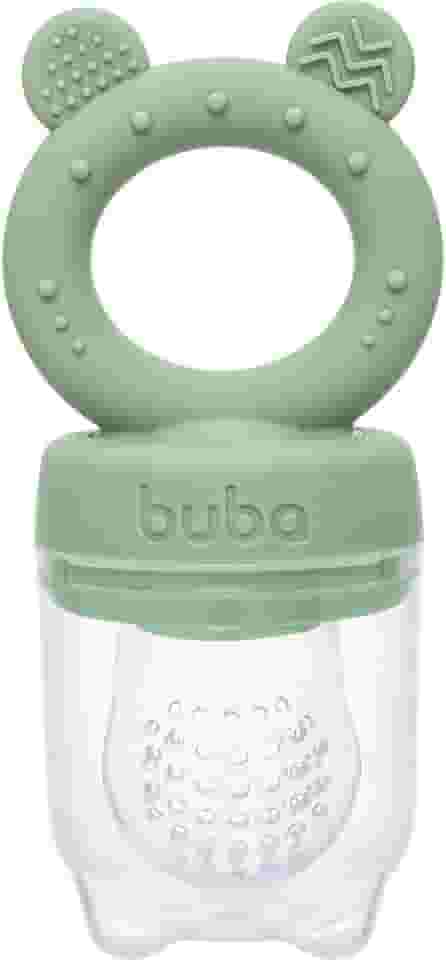 Buba, Porta-Frutinhas Em Silicone Ursinho Verde