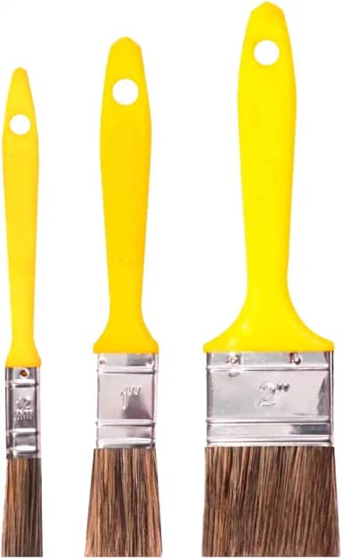 Kit Trincha P/Pintura, Pincéis Compel, 3 Peças