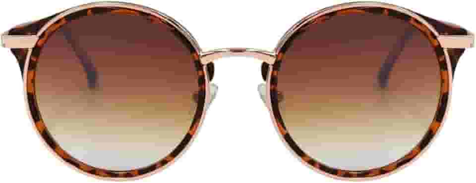 Óculos de Sol Redondo Gatinho Premium Blogueira Elegante UV400 Feminino - Modelo Florença - Cacife Brand