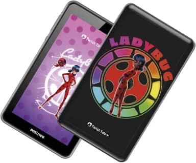 Positivo Twist Tab Ladybug+ com 2 capas de proteção, 2GB RAM 64GB, Tela de 7”, Android 11 Go, Bateria 3100mAh