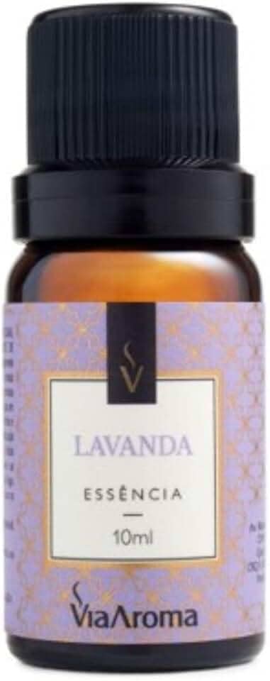 Essência Via Aroma Lavanda Para Aromatizador Aromaterapia 10ml