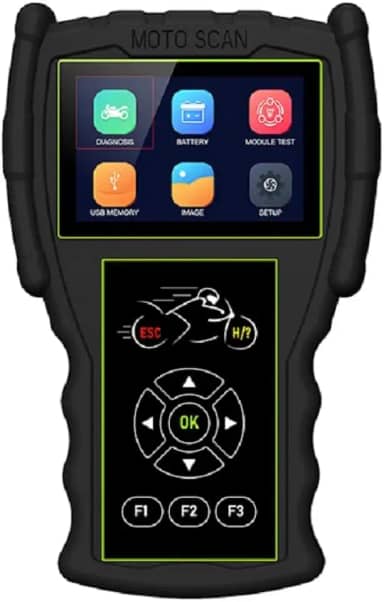 Original JDiag M100 Pro Motorcycle Scanner Ferramenta de diagnóstico profissional para motocicletas (versão OBD)