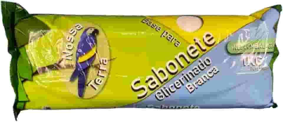 Base Glicerinada Para Sabonete Artesanal Cor Branca 1Kg