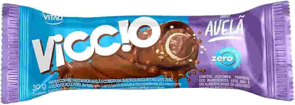 VICCIO ROLL ZERO AÇUCAR DE CHOCOLATE COM AVELA 30G