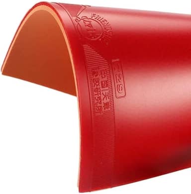 729 Esponja de borracha de 2,2 mm, cruz vermelha/preta, borracha de treinamento de pingue-pongue aderente com aprovação ITTF, acessórios de pingue-pongue de borracha de substituição