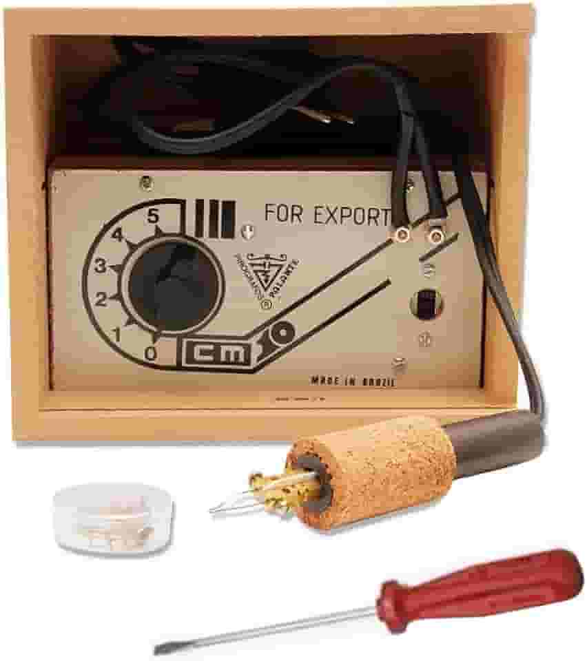 Pirógrafo Palante com 5 Temperaturas 110/220V (Bivolt) - Ref. Colegial CM-10