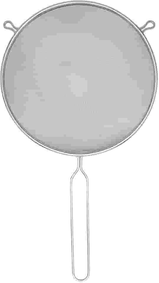 Mimo Style, Peneira Coador Redondo Multiuso para Cozinha, Inox, 44cm - Prata