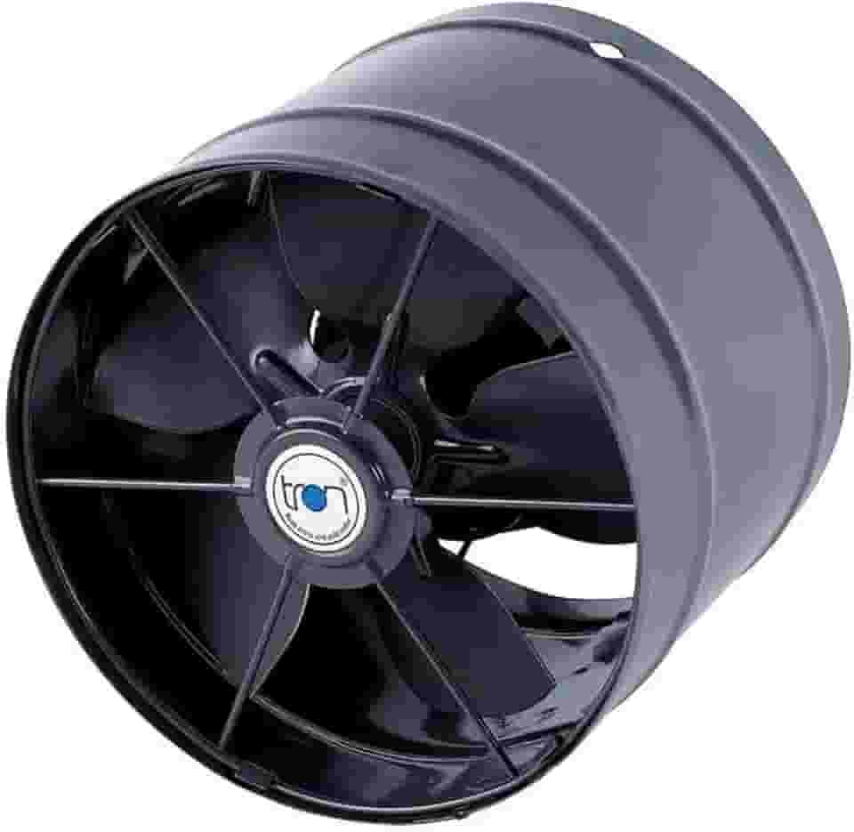Ventilador/Exaustor Axial Industrial Grafite 200mm Bivolt